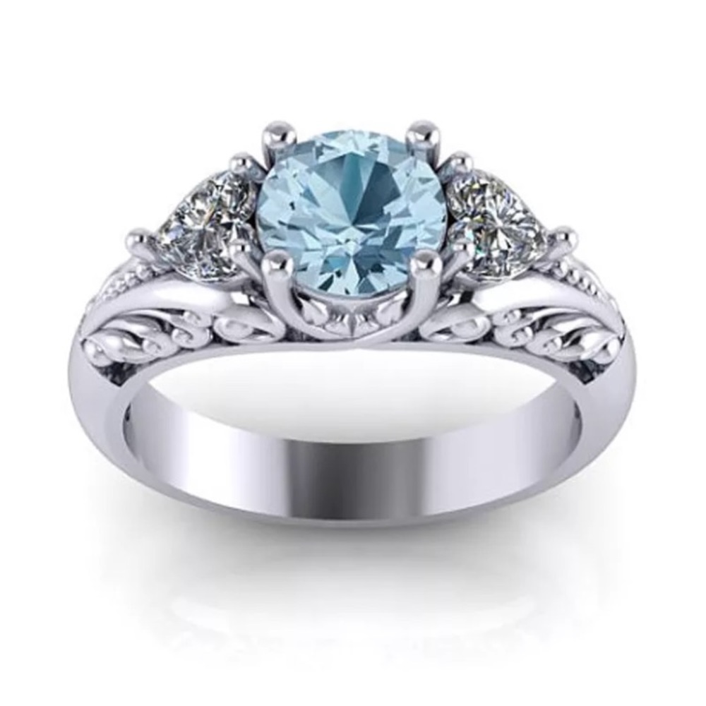 Aquamarine Ring
